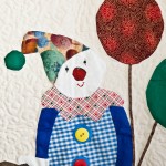 Clown with dog (detail 1)