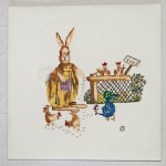 Rabbit & chickens