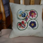 Four Flowers Cushion