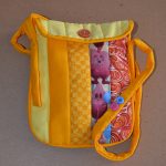 Pouch - hand made , patchwork